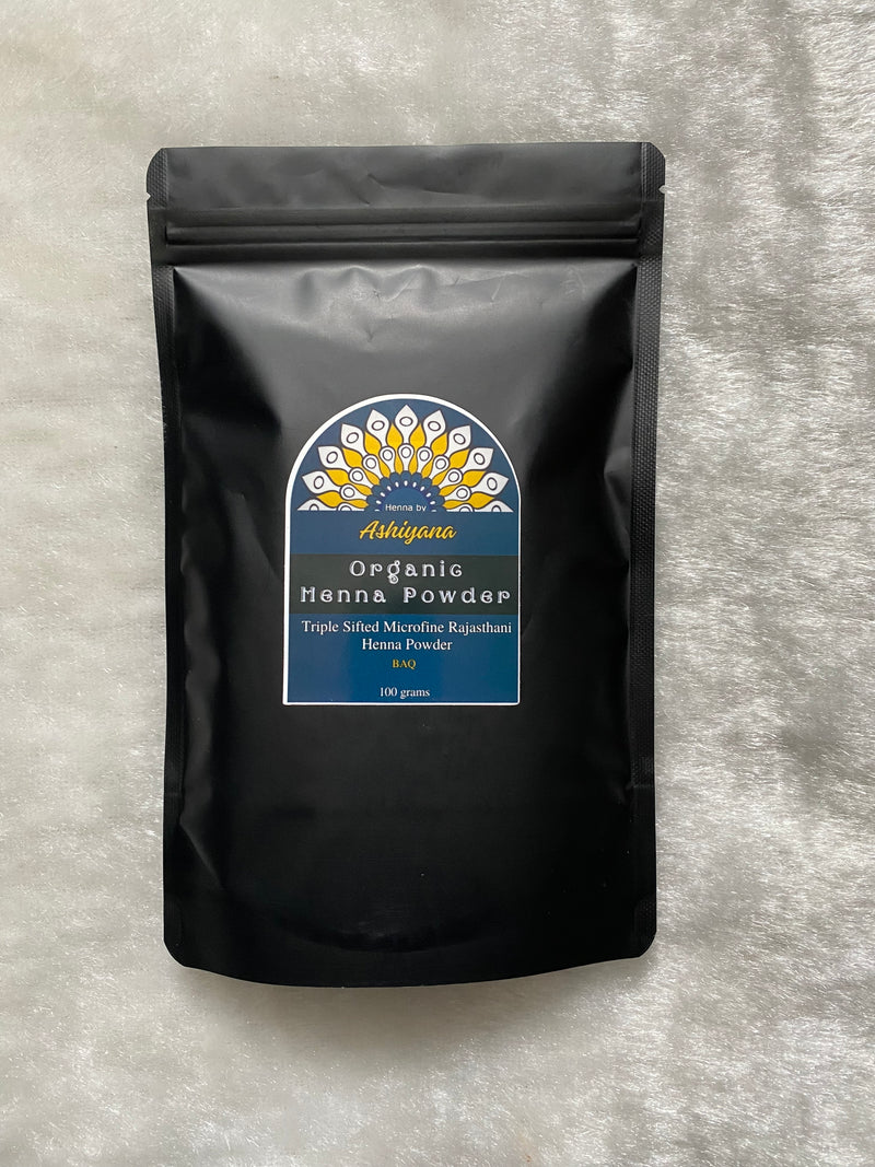 100% Organic Henna Powder (BAQ) - 5X Filtered